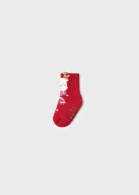 Socks for baby girl - Red