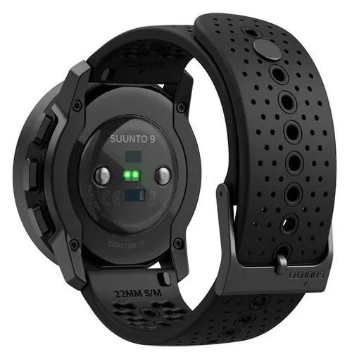 Suunto 9 Peak Smart Watch Heart Rate/1.2LED Display/GPS All Black