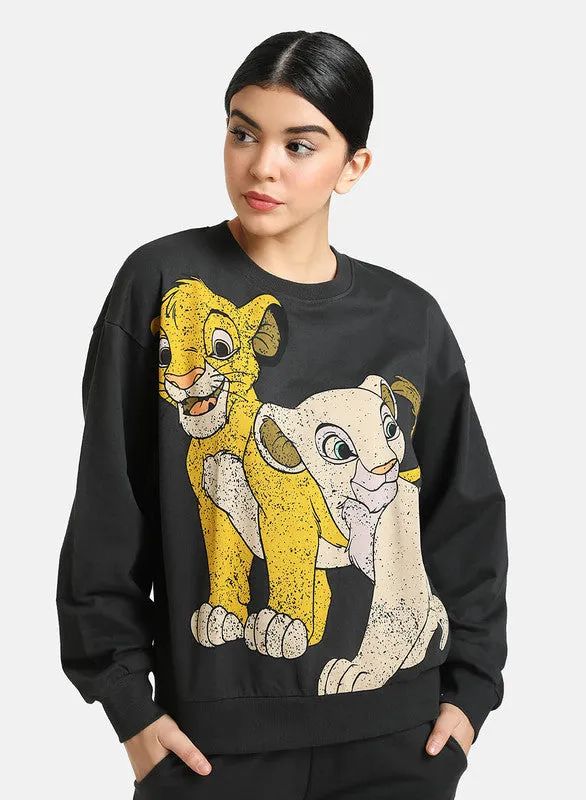 The Lion King Disney Printed Sweatshirt