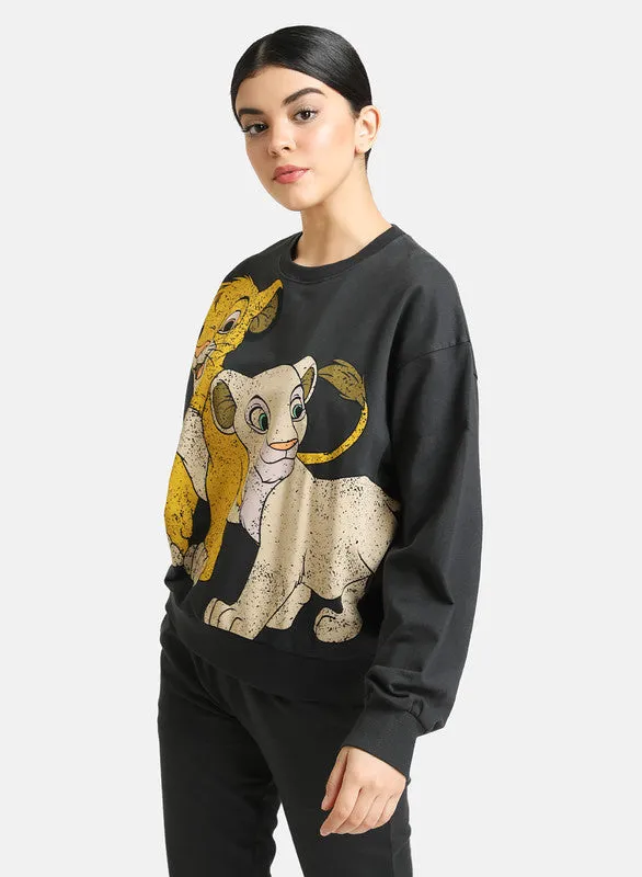 The Lion King Disney Printed Sweatshirt