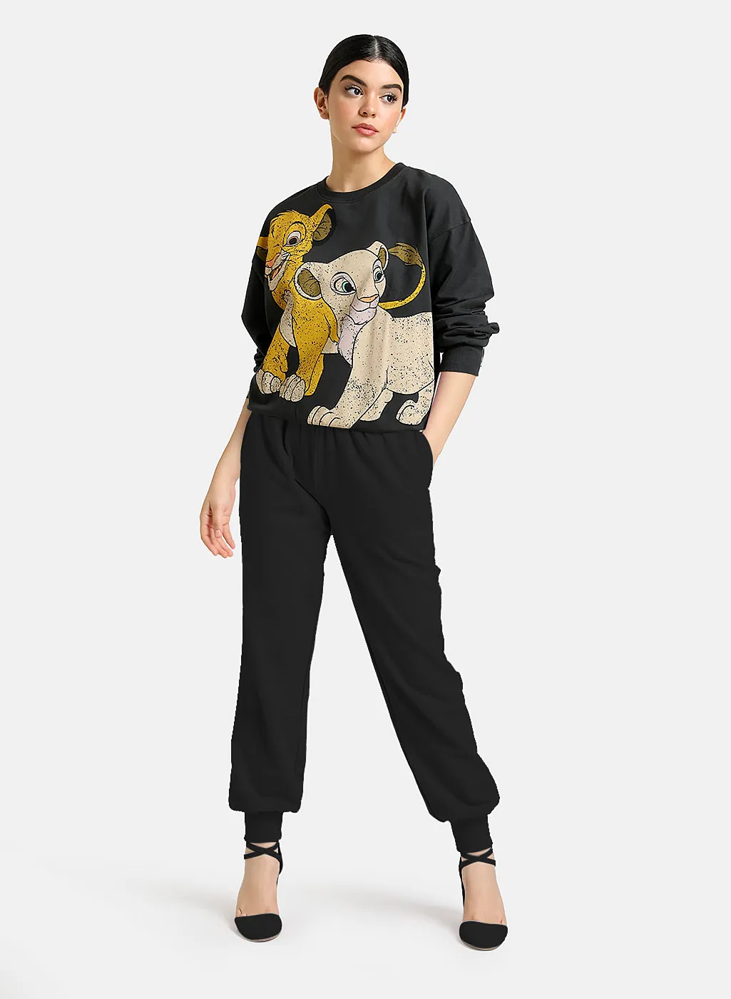 The Lion King Disney Printed Sweatshirt