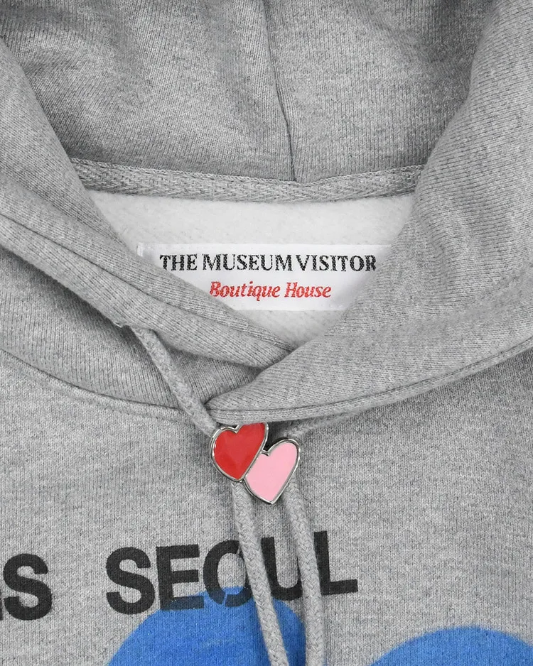 THE MUSEUM VISITOR  |Heart Flower Patterns Unisex Street Style Long Sleeves