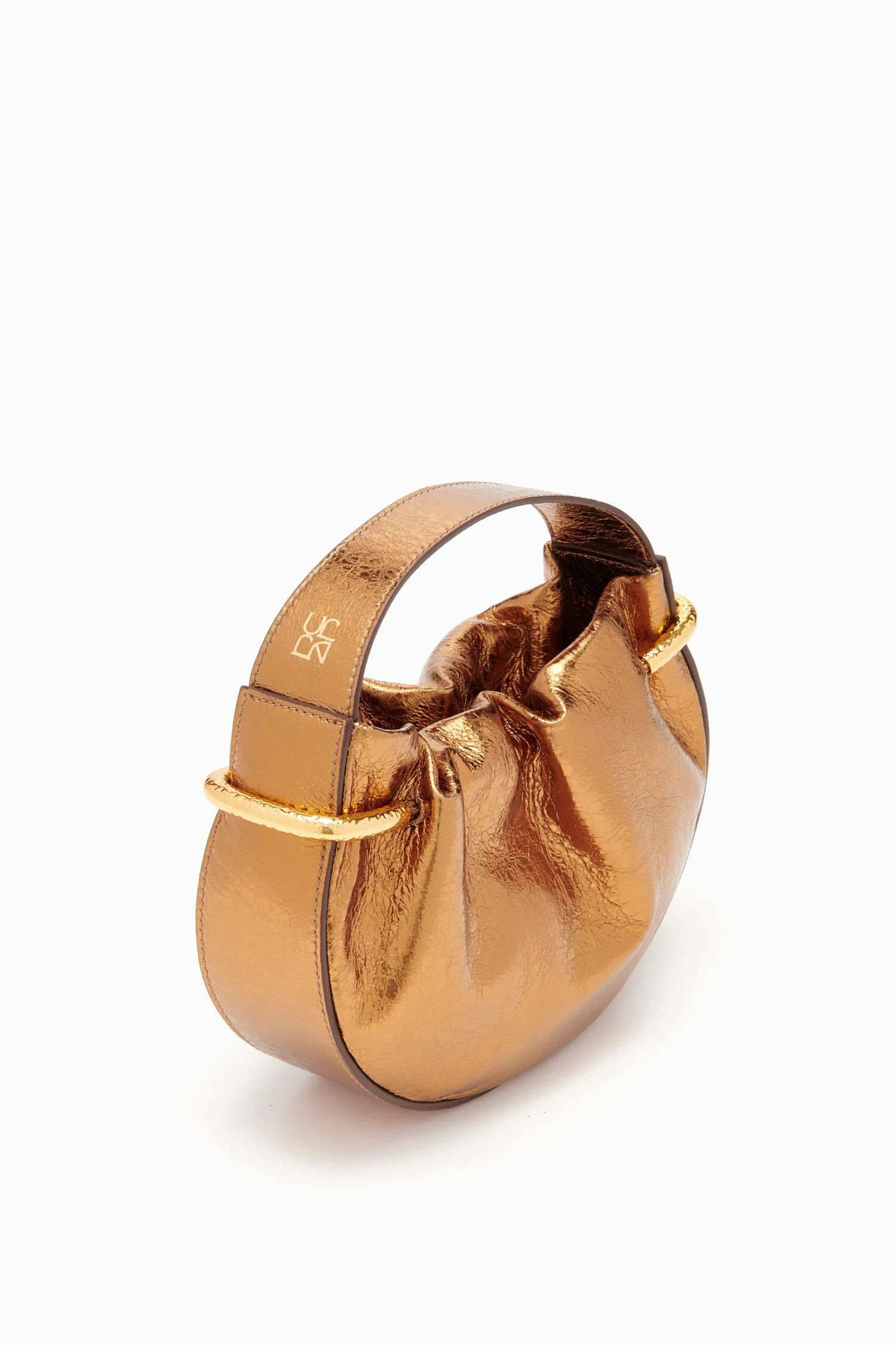 Tilda Ruched Mini Bag - Copper