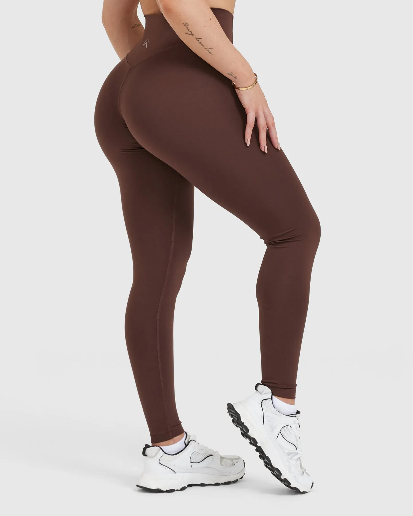 Timeless High Waisted Leggings | Espresso