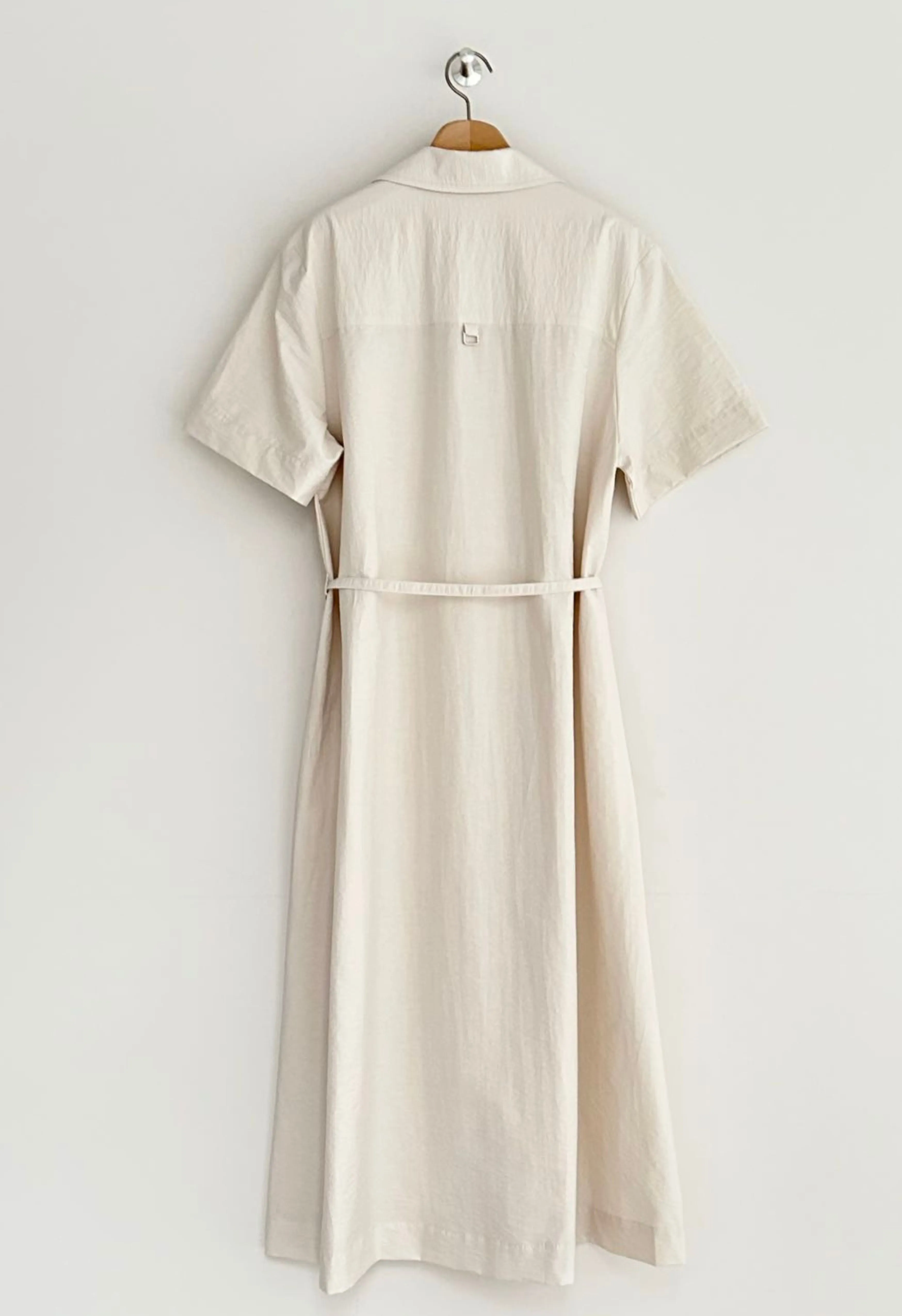 Tobi Button Down Dress in Stone