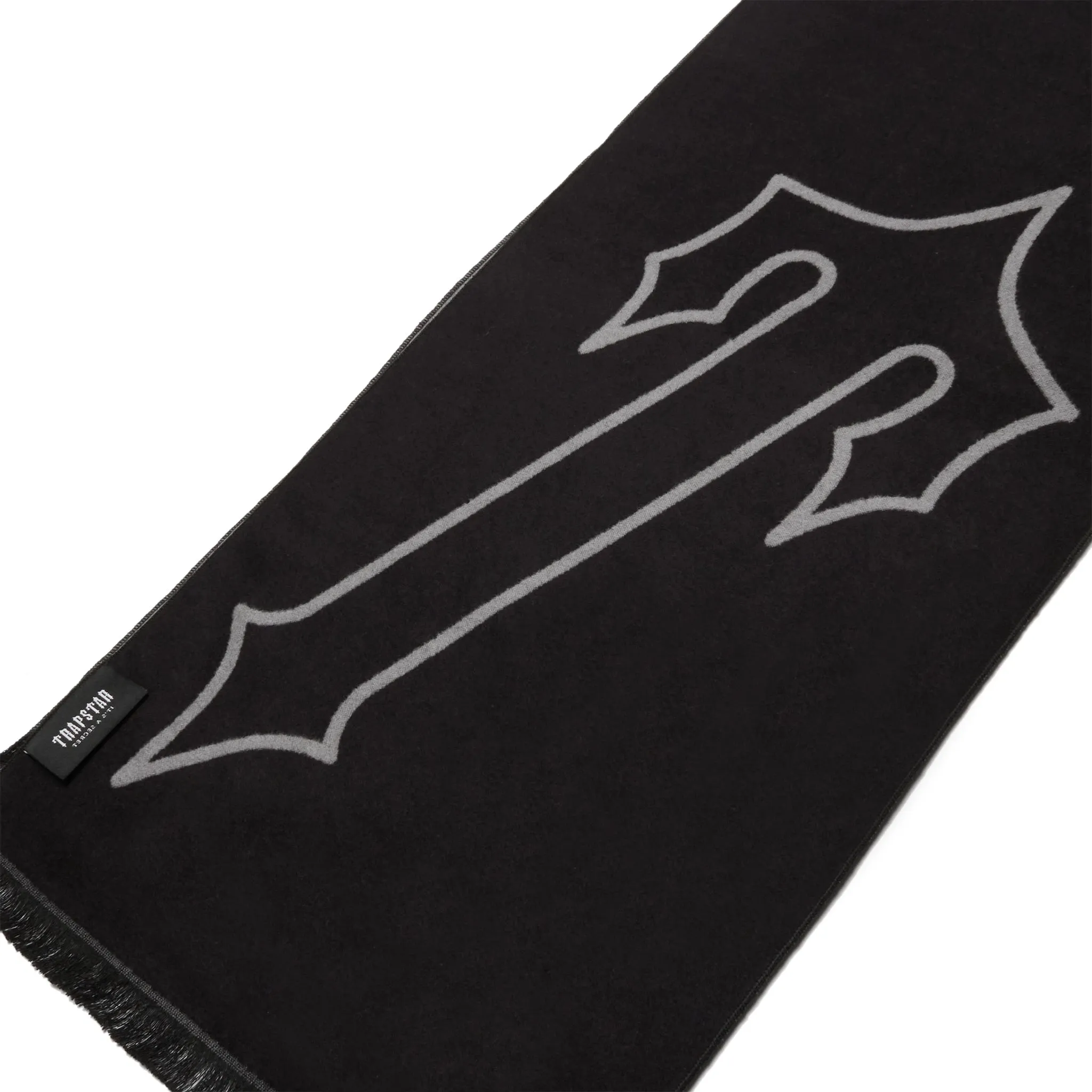 Trapstar Irongate Black Grey T Scarf