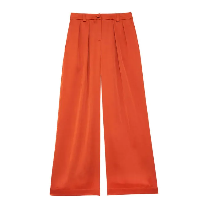 TROUSERS LUCIANO Woman Rust