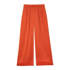 TROUSERS LUCIANO Woman Rust