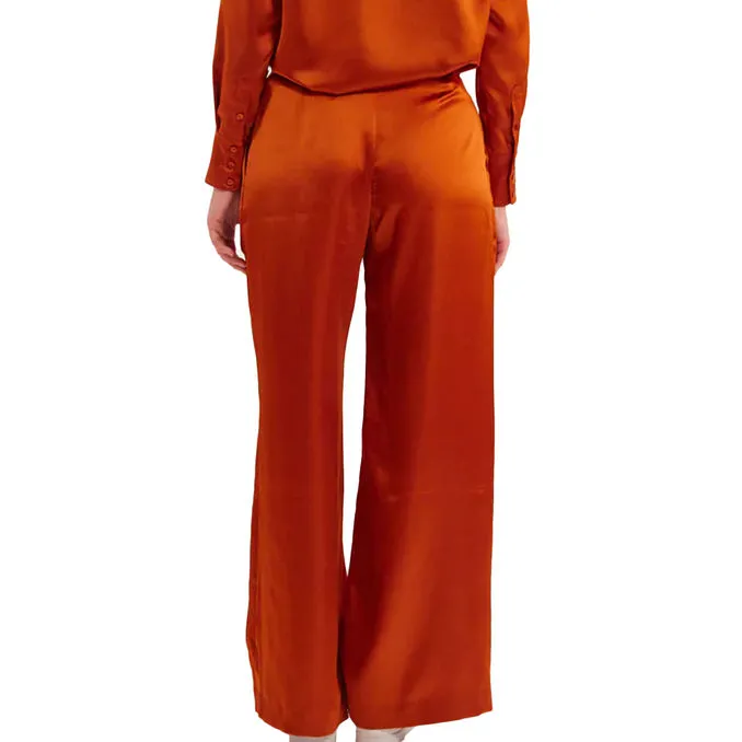 TROUSERS LUCIANO Woman Rust