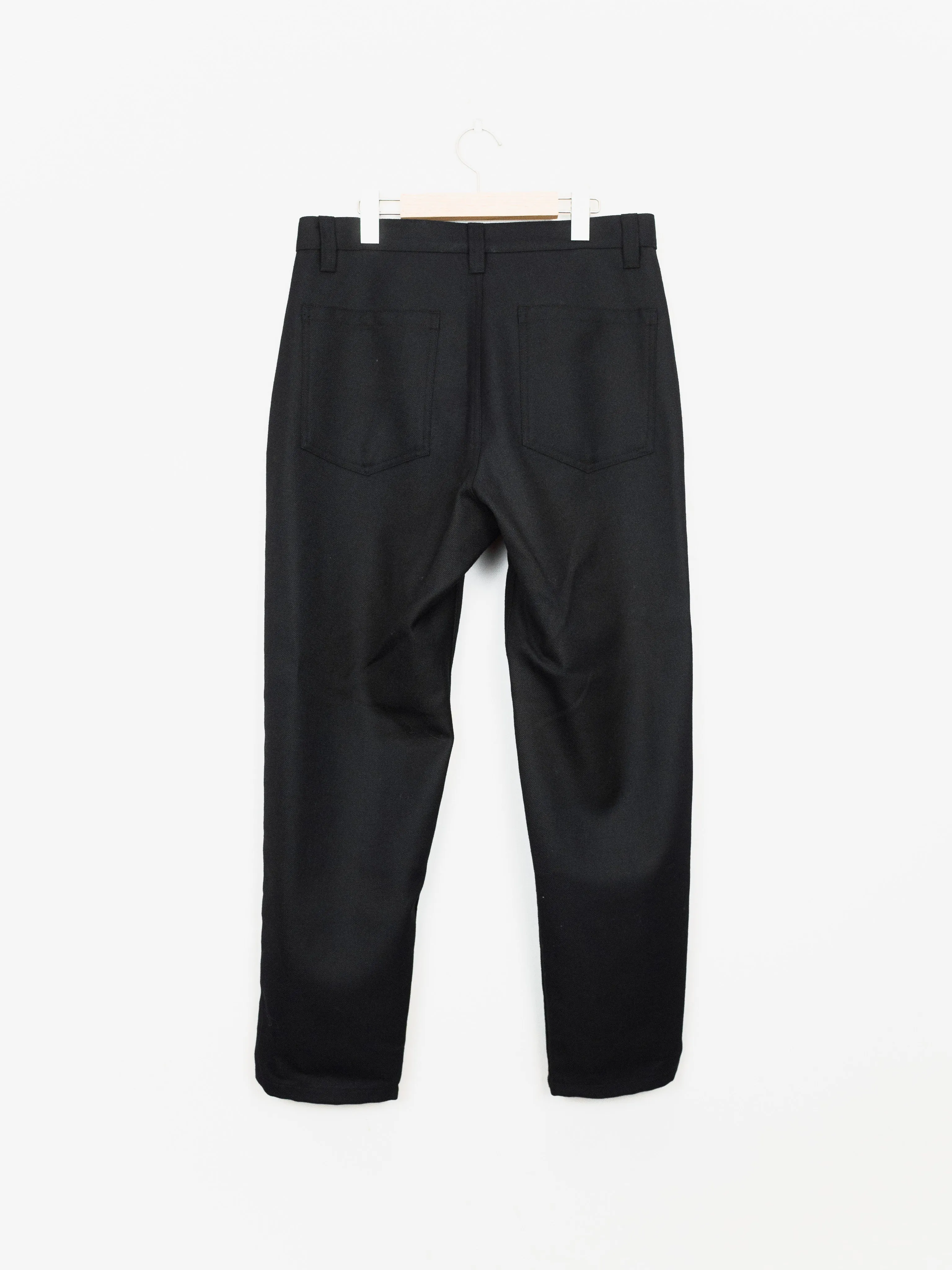 Unused AW16 Ring Zip Wool Gabardine Trousers