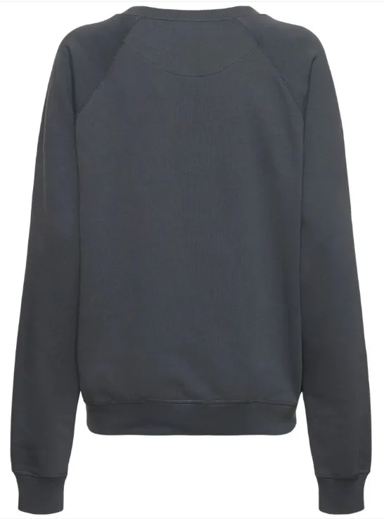 Vivienne Westwood  |Crew Neck Unisex Sweat Street Style Long Sleeves Cotton Midi