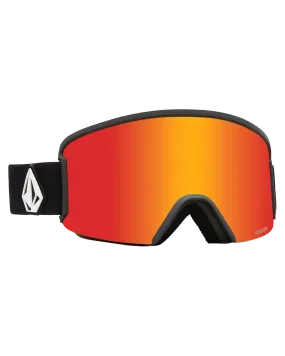 Volcom Garden Military Red Goggles - Red Chrome