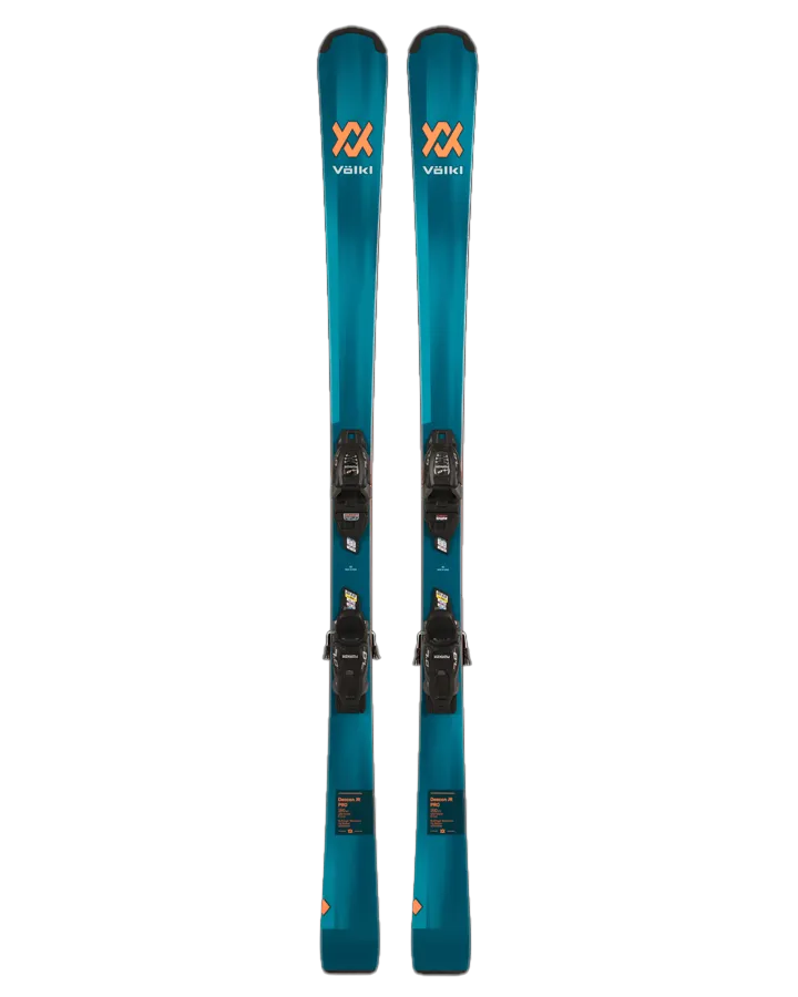 Volkl Deacon Jr Pro Snow Skis + Marker 7.0 VMotion Jr Bindings - 2024