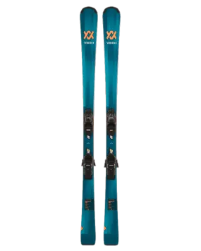 Volkl Deacon Jr Pro Snow Skis + Marker 7.0 VMotion Jr Bindings - 2024