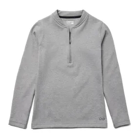 Women's cOOl down  Zip - Gray Heather