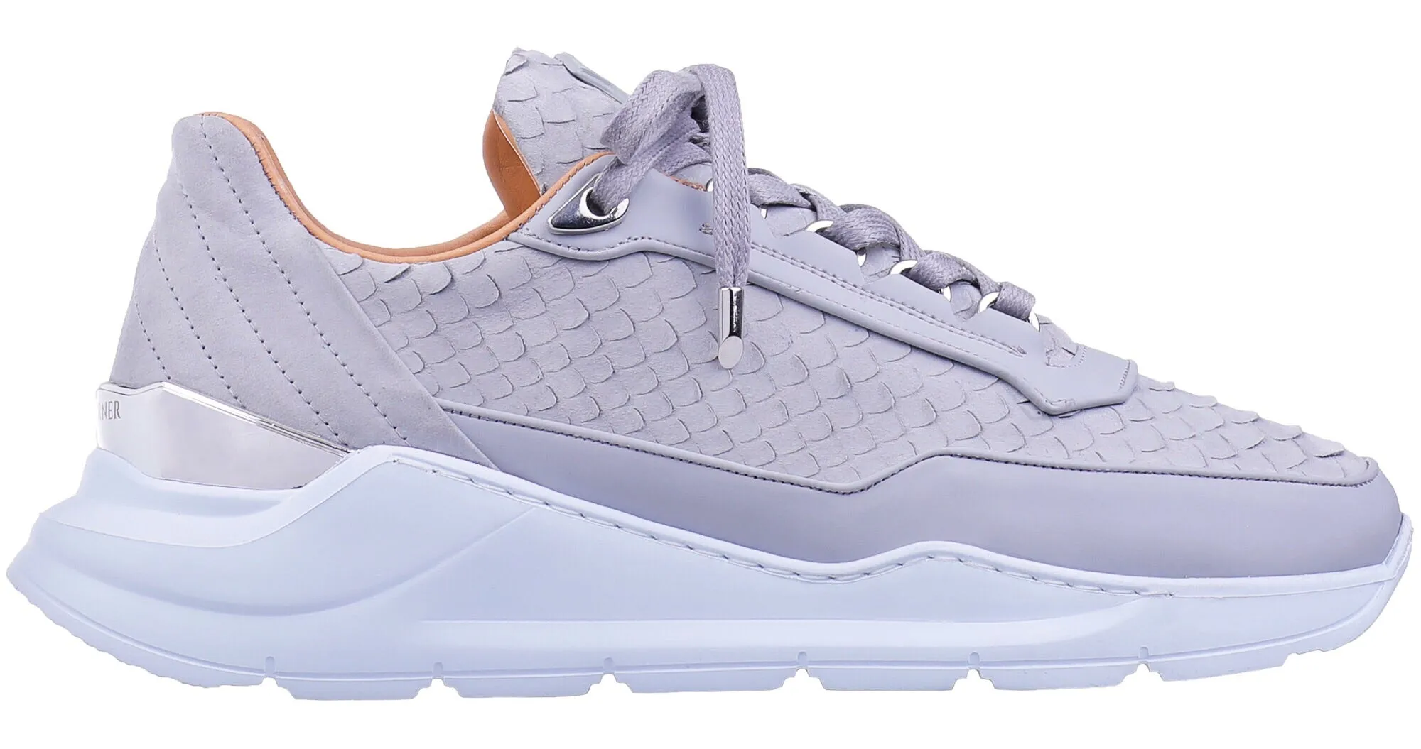 Women's Low-Top Hector Runner Ice Grey  Python Cut -Matt Nappa