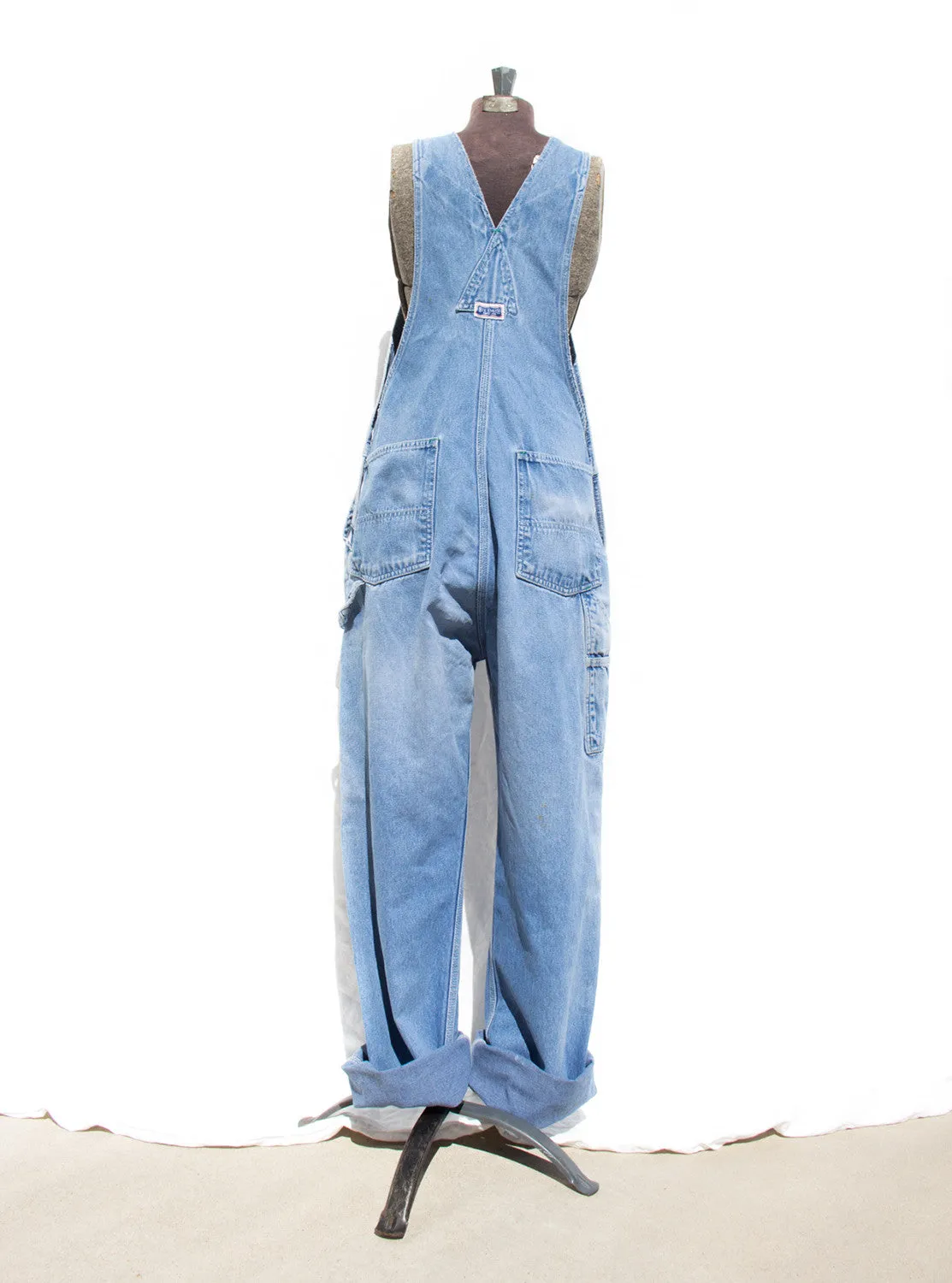 Women’s Vintage Denim Carpenter Overalls