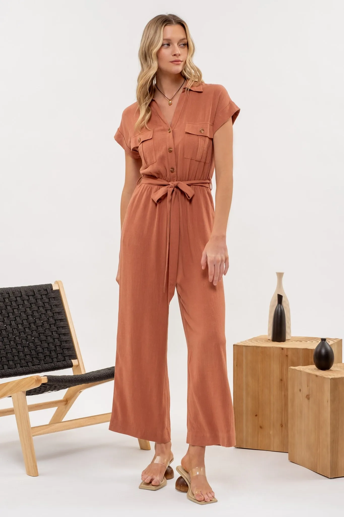 Working Girl Jumpsuit - 2 Colors