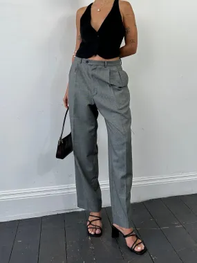 Yves Saint Laurent Straight Leg High Waisted Trousers - W35